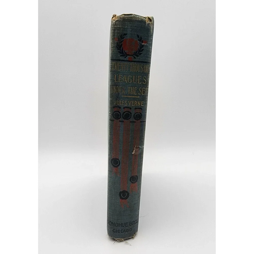 Twenty Thousand Leagues under the Sea Jules Verne Donahue Bros Vtg Rare Undated